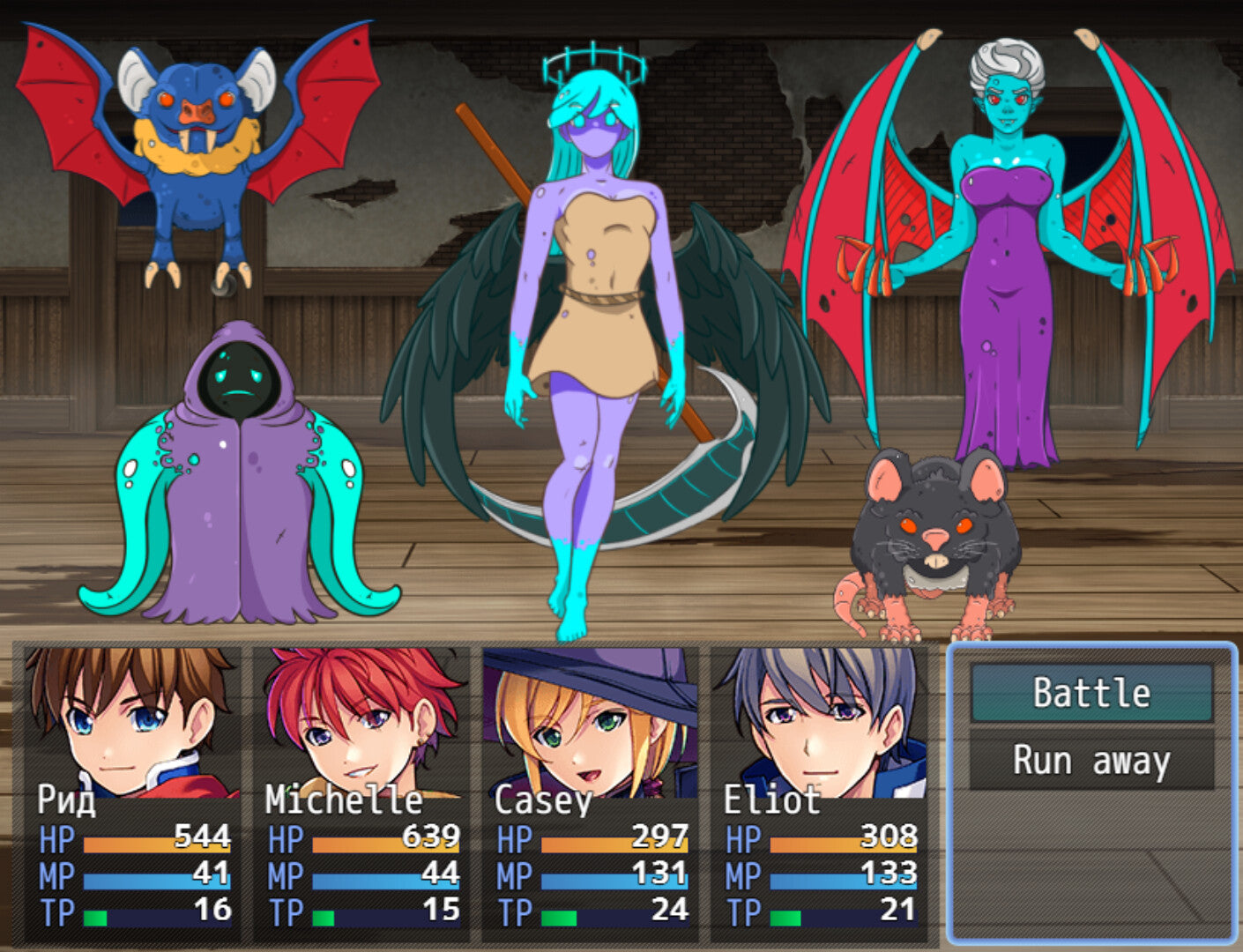 RPG Maker MZ - Cartoon Monsters Pack