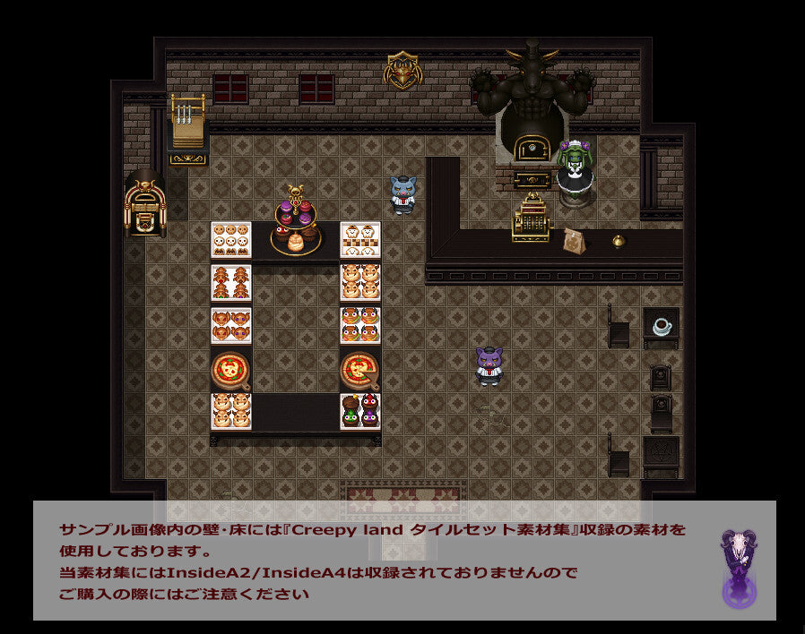 RPG Maker MZ - Creepy Land Tileset Pack Plus
