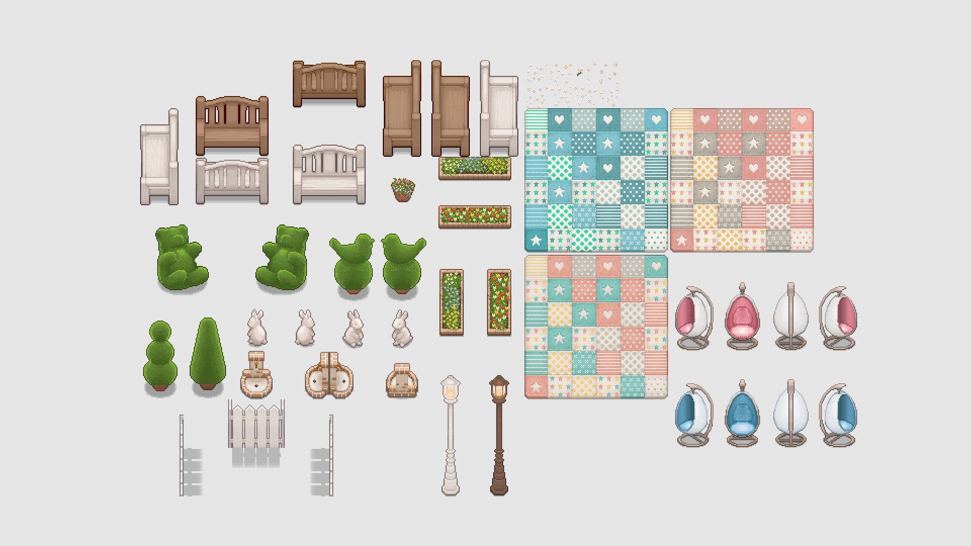 RPG Maker MZ - Pastel Kawaii Assets - Mini Version