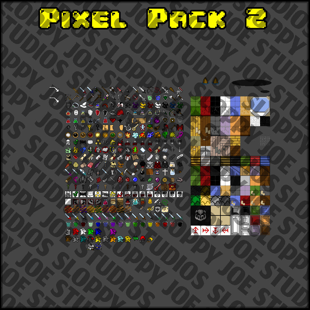 RPG Maker MZ - Pixel Pack 2 Characters - Faces - Sideview Enemies