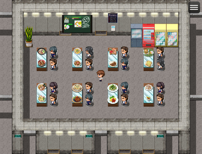 RPG Maker MZ - Meal Time Tileset - Modern edition