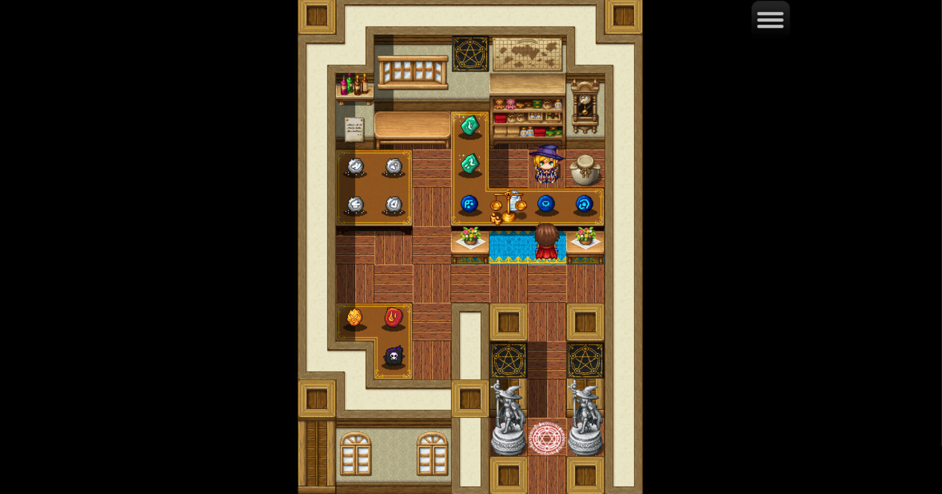 RPG Maker MZ - MAGIC RUNES ICONSET PACK