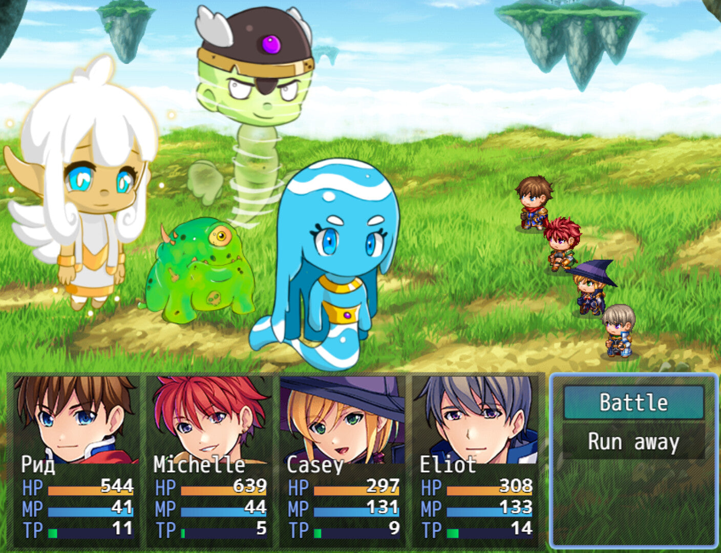 RPG Maker MZ - Cartoon Monsters Pack