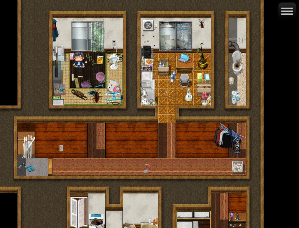 RPG Maker MZ - Never Ever Clean Up Tileset