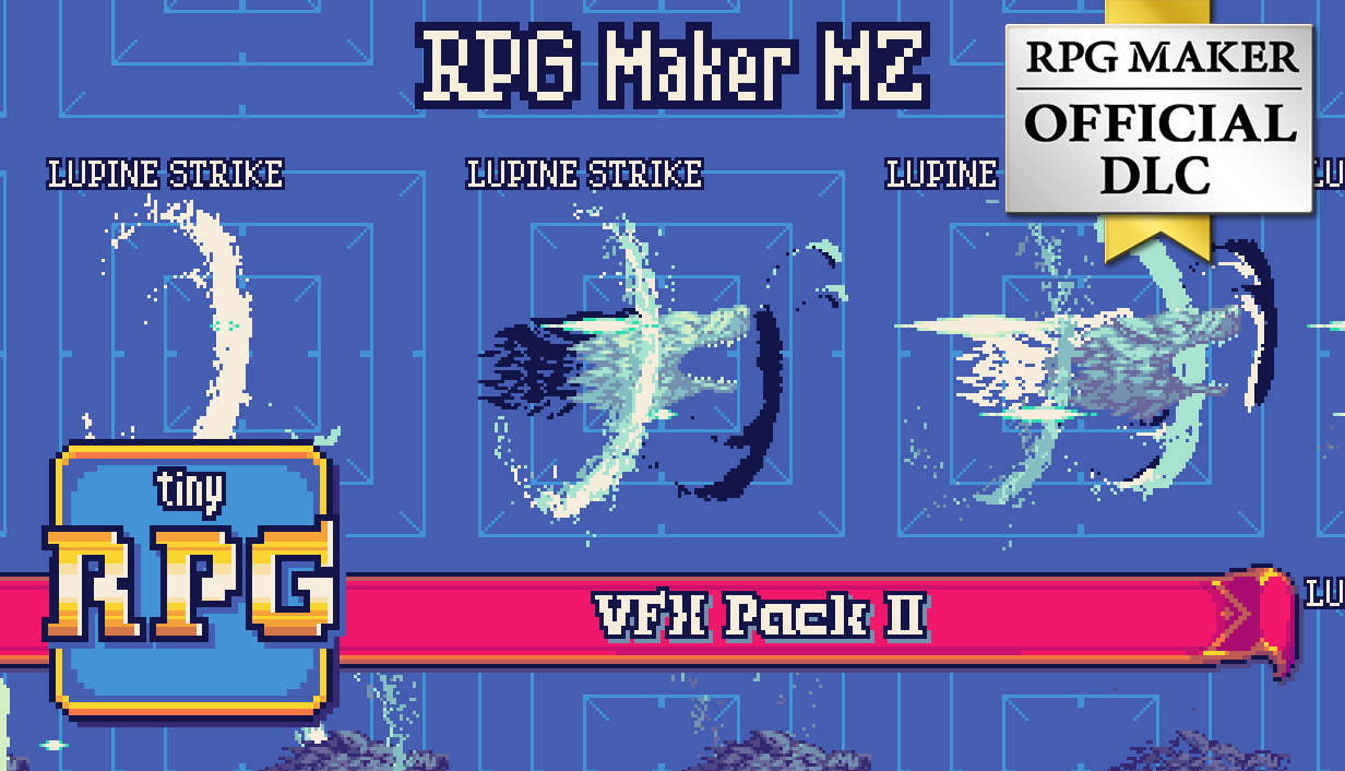 TinyRPG – VFX Pack II - RPGツクールMZ