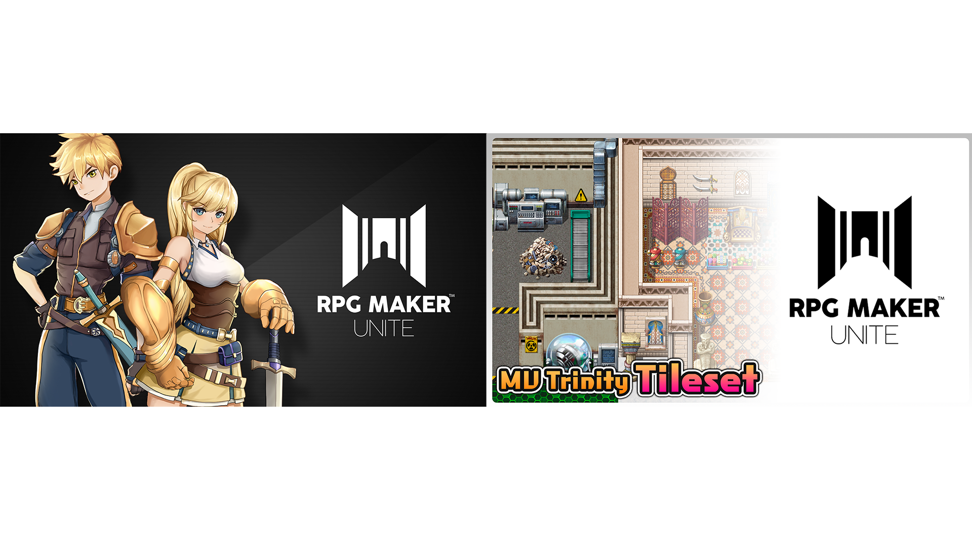 Bundle | RPG MAKER UNITE & MV Trinity Tileset